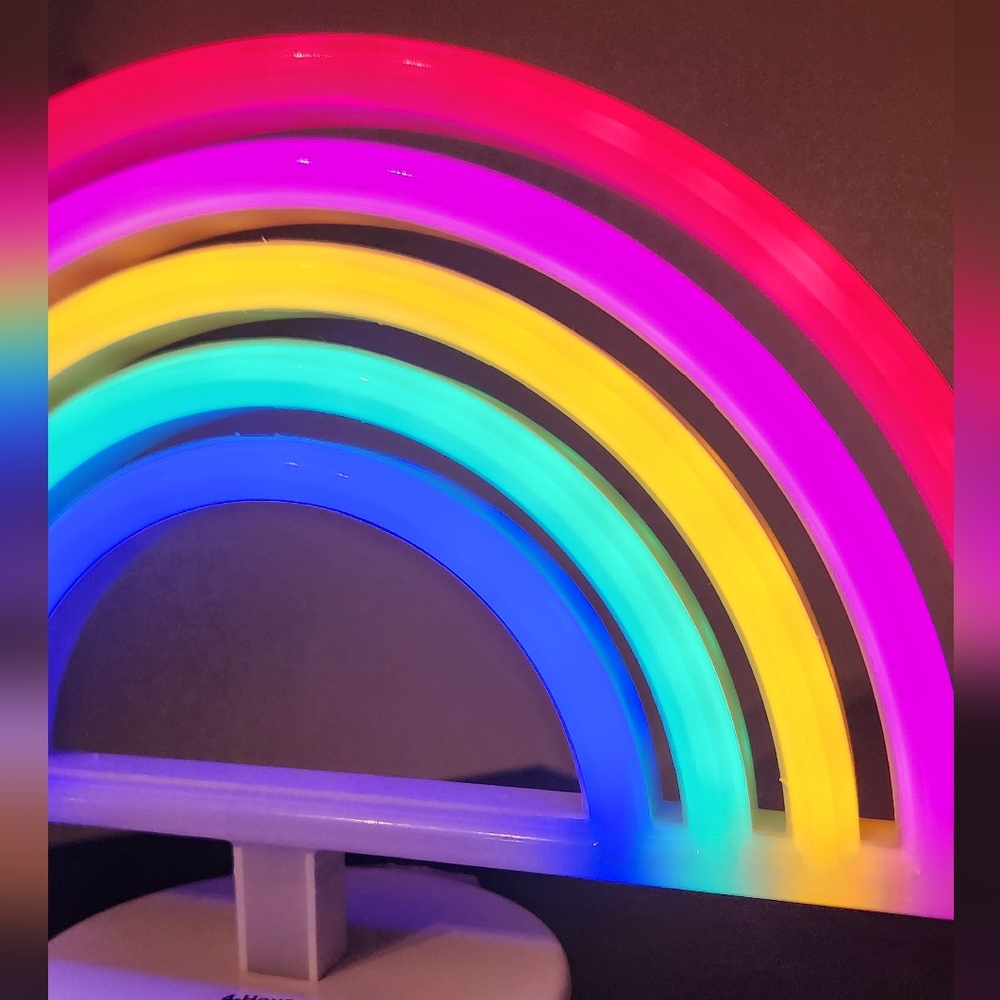 Colorful Neon Rainbow Light - Picture 2 of 5
